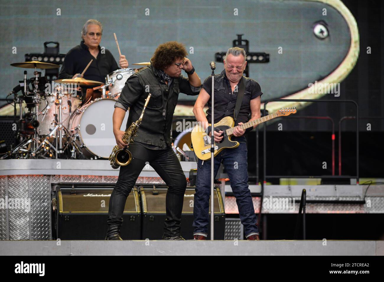 Bruce Springsteen & The E Street Band Tour 2023 live im Olympiastadion, München am 23.07.2023 *** Bruce Springsteen The E Street Band Tour 2023 live at the Olympiastadion, Munich on 23 07 2023 Stock Photo