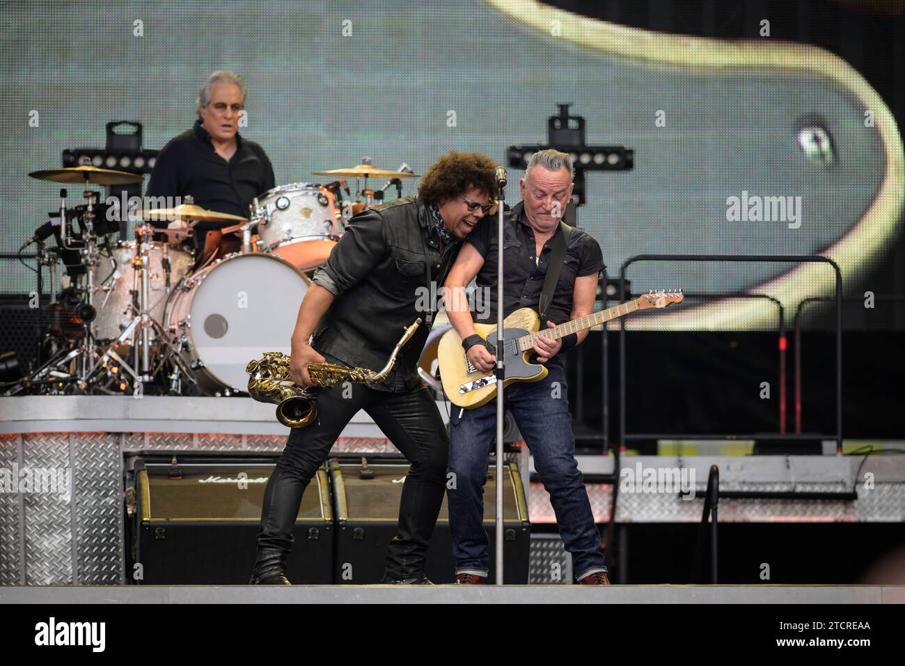 Bruce Springsteen & The E Street Band Tour 2023 live im Olympiastadion, München am 23.07.2023 *** Bruce Springsteen The E Street Band Tour 2023 live at the Olympiastadion, Munich on 23 07 2023 Stock Photo