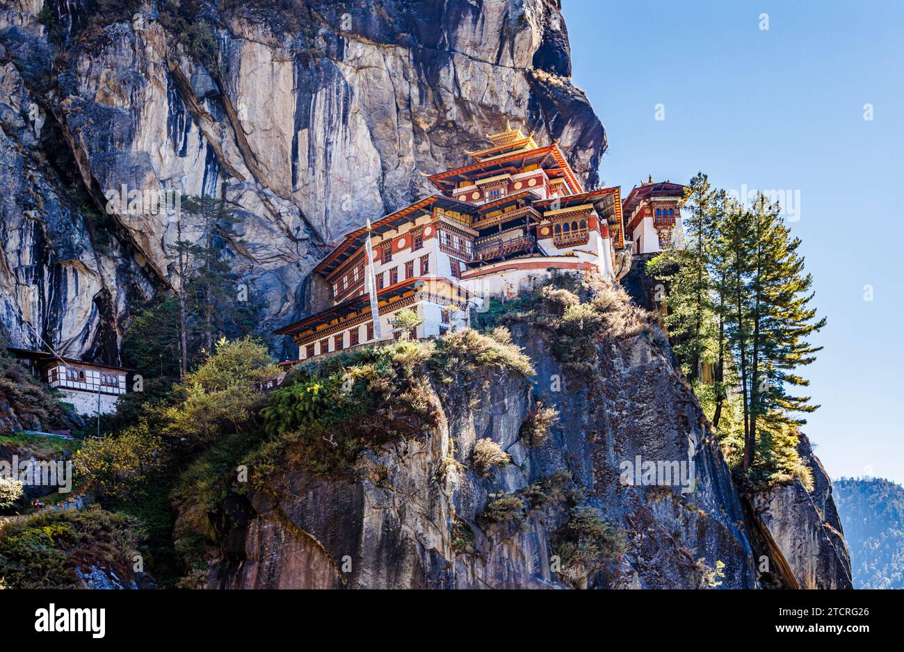 Paro Taktsang or Taktsang Palphug Monastery Or The Tiger s Nest A 