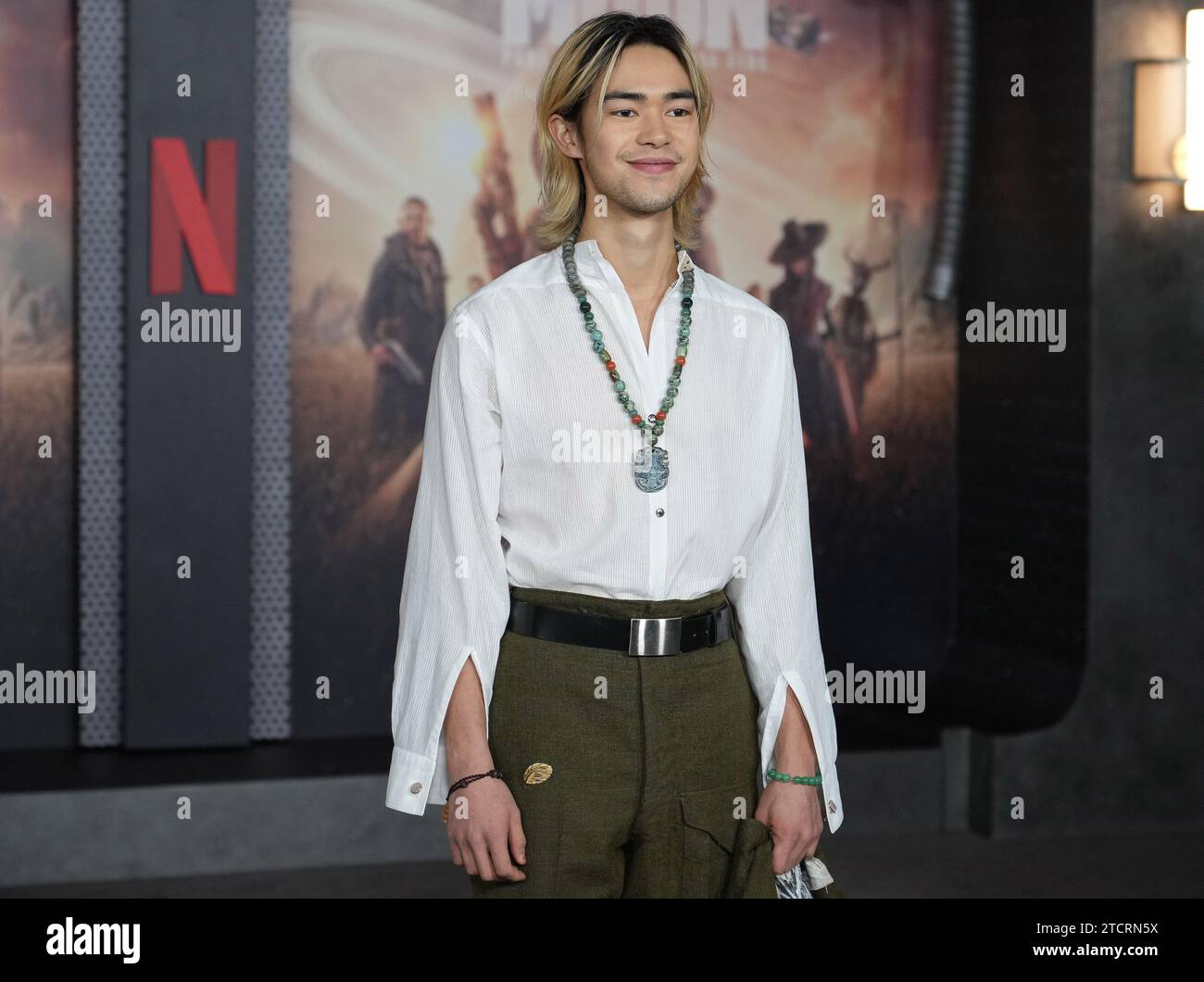 Los Angeles, USA. 13th Dec, 2023. Sky Yang arrives at the Netflix's ...
