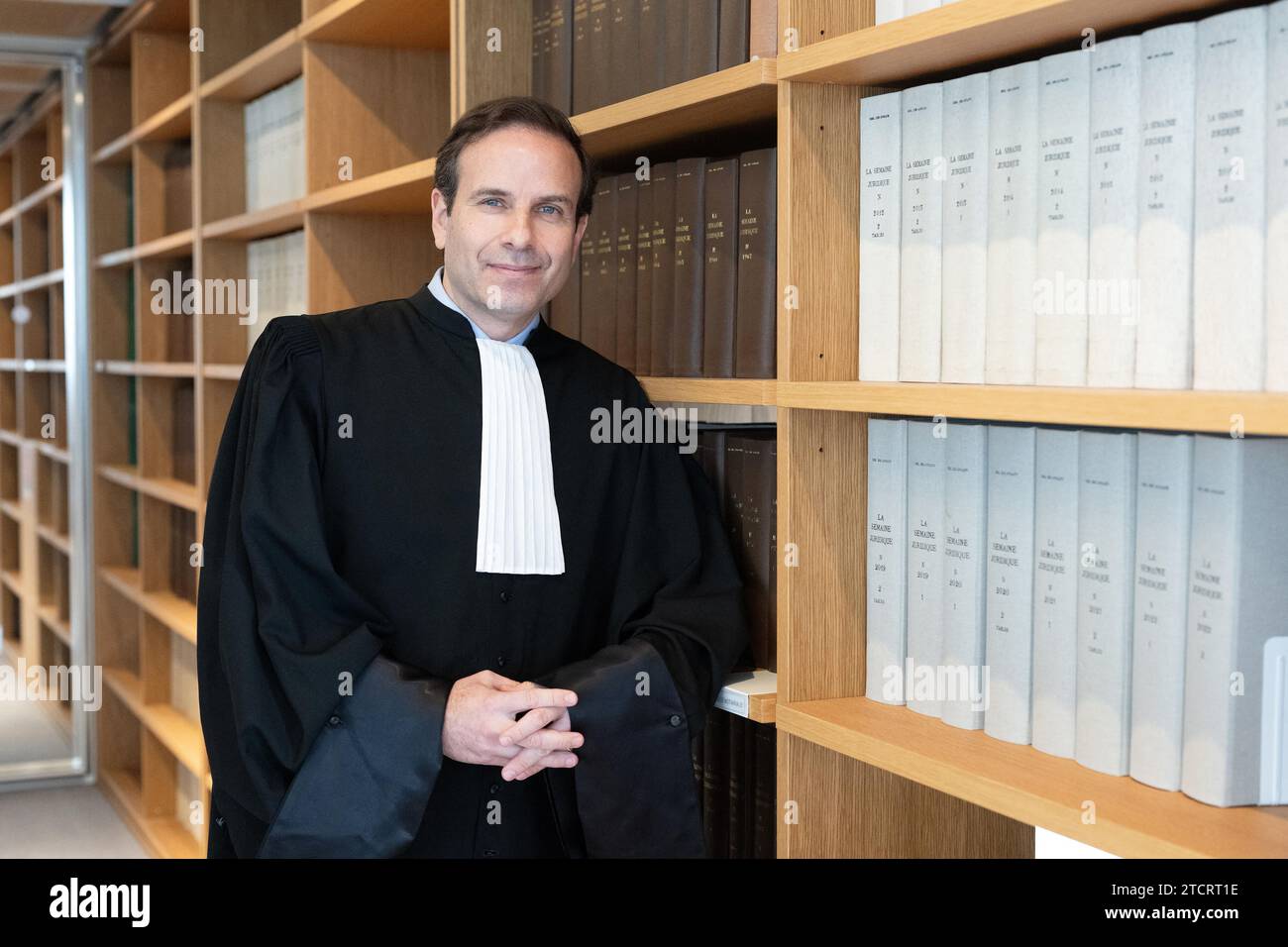 Paris, France. 09th Nov, 2023. Lawyer, Pierre Hoffman was elected president of the Paris bar, on June 29, 2023 for the years 2024 and 2025. He will take up her duties as president of the Paris bar, on January 1, 2024. He is a member of the bar of Paris since 2003.Photo by David NIVIERE/ABACAPRESS.COM Credit: Abaca Press/Alamy Live News Stock Photo