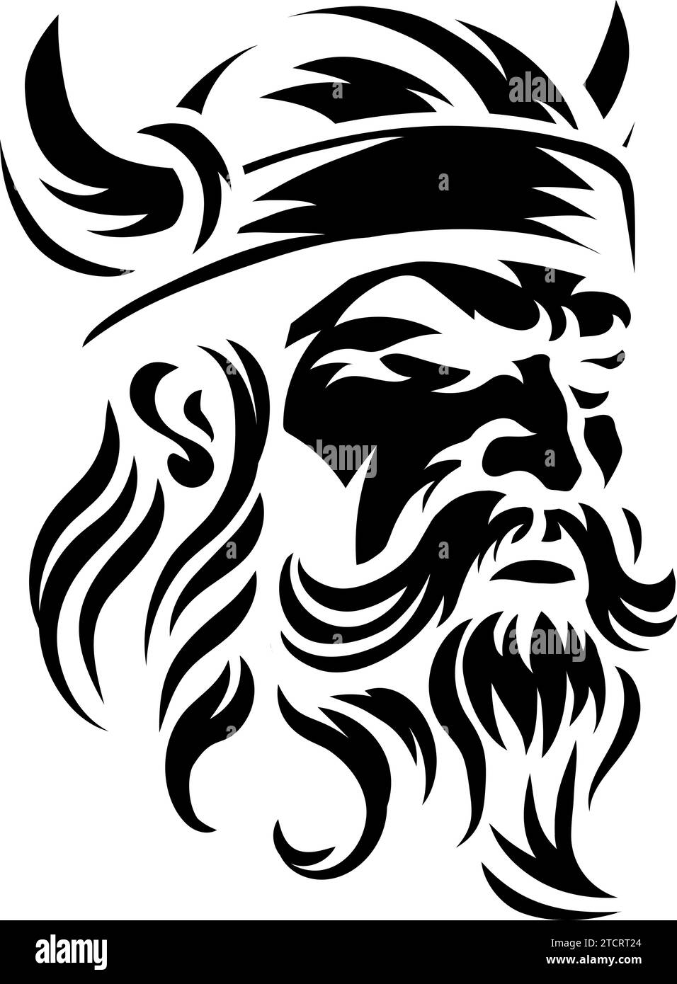 Viking men drawing Black and White Stock Photos & Images - Alamy