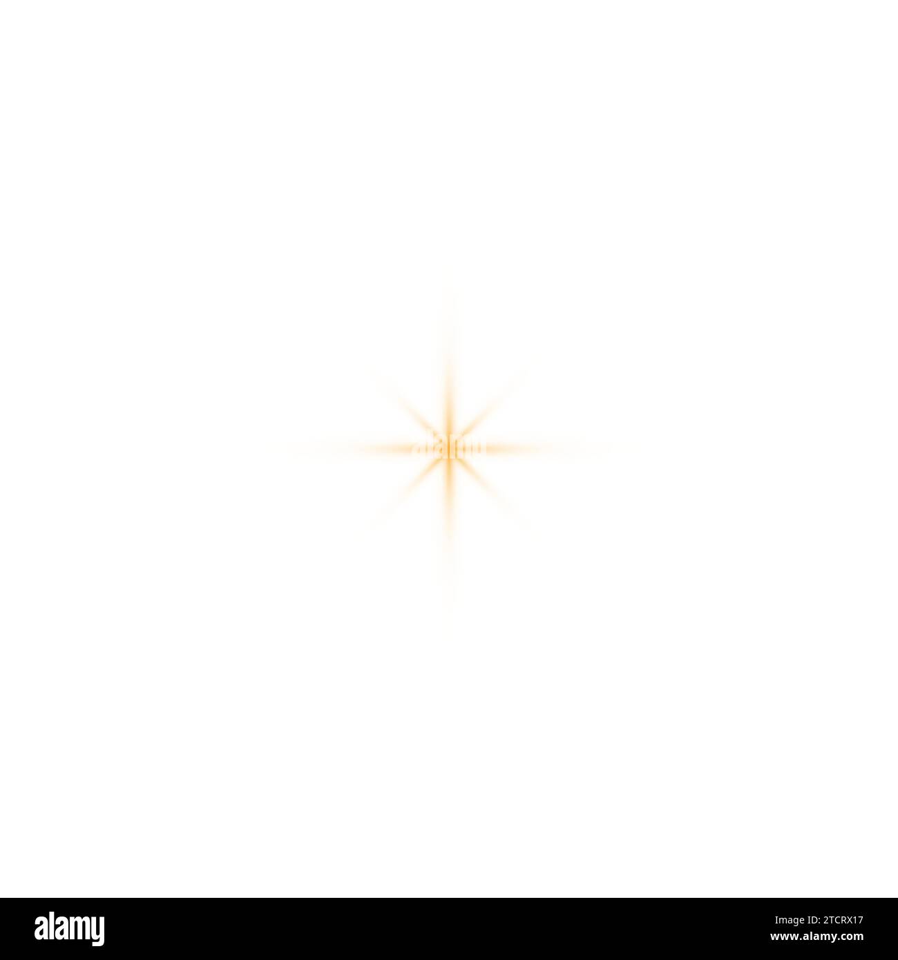 Glowing Glare Star Icon. Vector illustration. Stock Vector