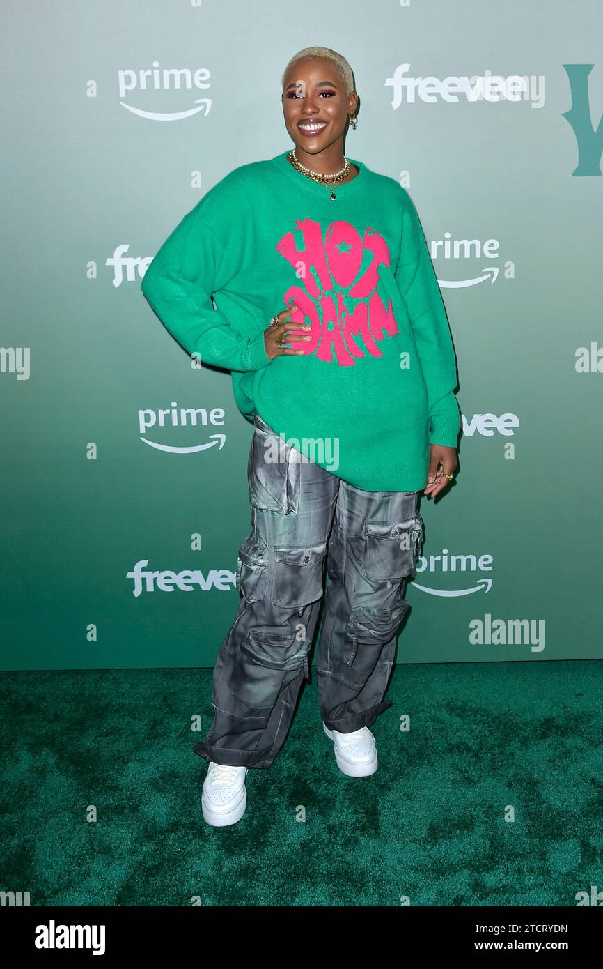 Jerrie Johnson bei der Amazon Freevee und Prime Video Winter Wonderland