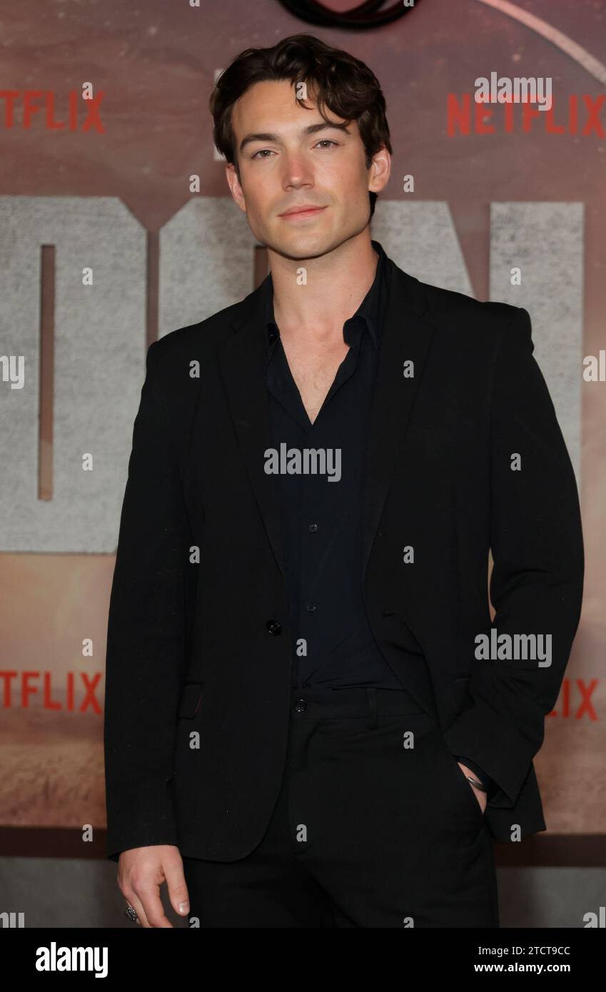 Hollywood, Ca. 13th Dec, 2023. Rory Gibson at the LA Premiere of