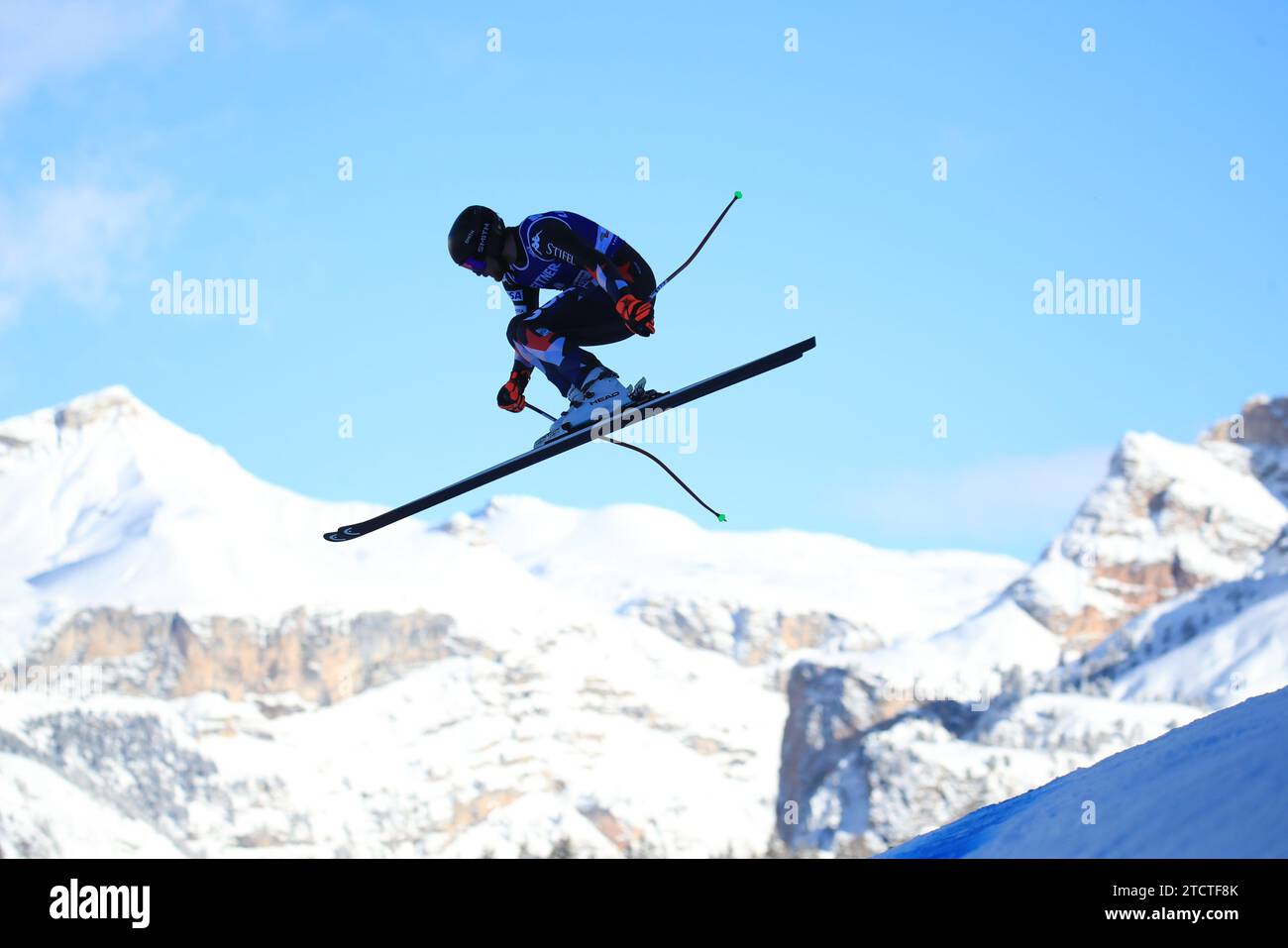 Alpine Ski World Cup 2024 In Val Gardena Gr Den Italy On December   Alpine Ski World Cup 2024 In Val Gardena Grden Italy On December 14 2023 Downhill Race In Action Ryan Cochran Siegle Usa Credit Pierre Teyssotmaxppp Credit Maxpppalamy Live News 2TCTF8K 