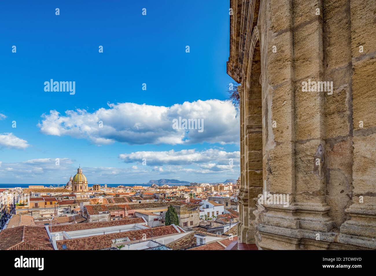Palermo seen from above hi-res stock photography and images - Alamy