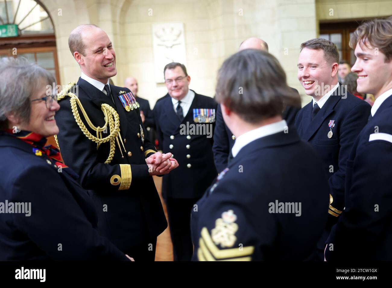 The Prince of Wales at the Lord High Admiral's Divisions at the ...
