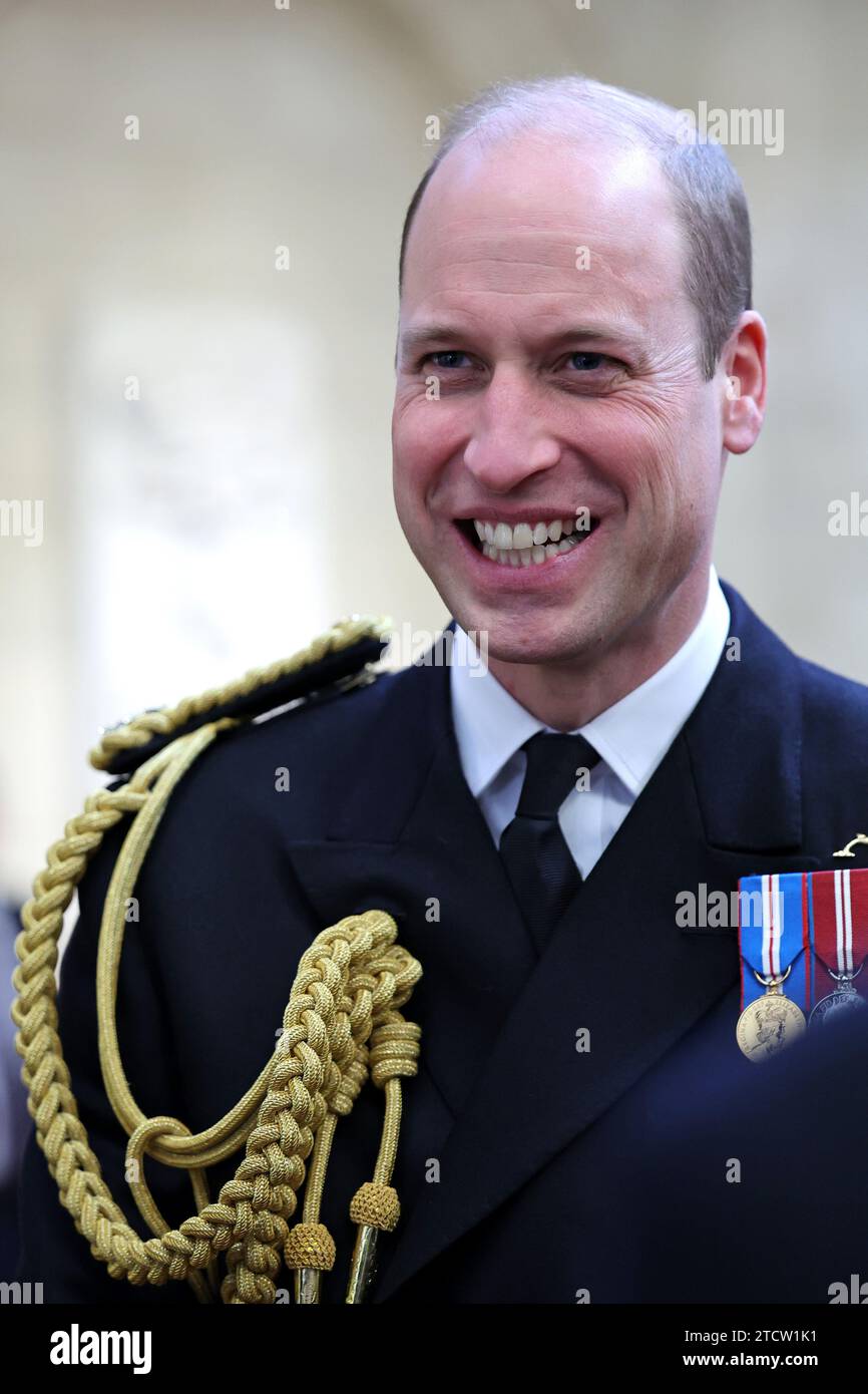 The Prince of Wales at the Lord High Admiral's Divisions at the