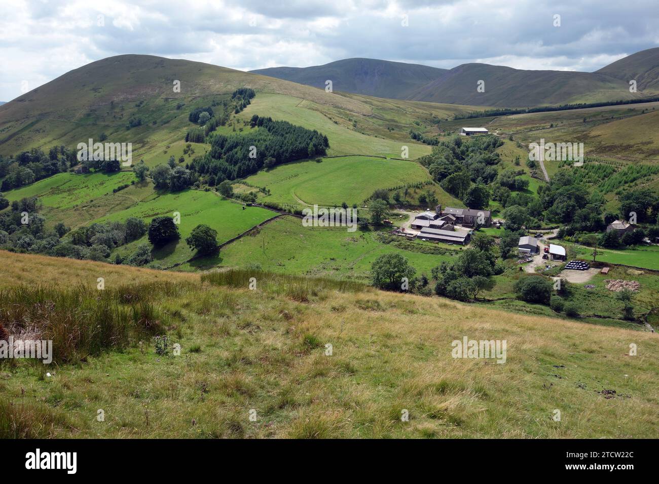 The Farming Hamlet of Adamthwaite and Wandale Hill in the Eastern