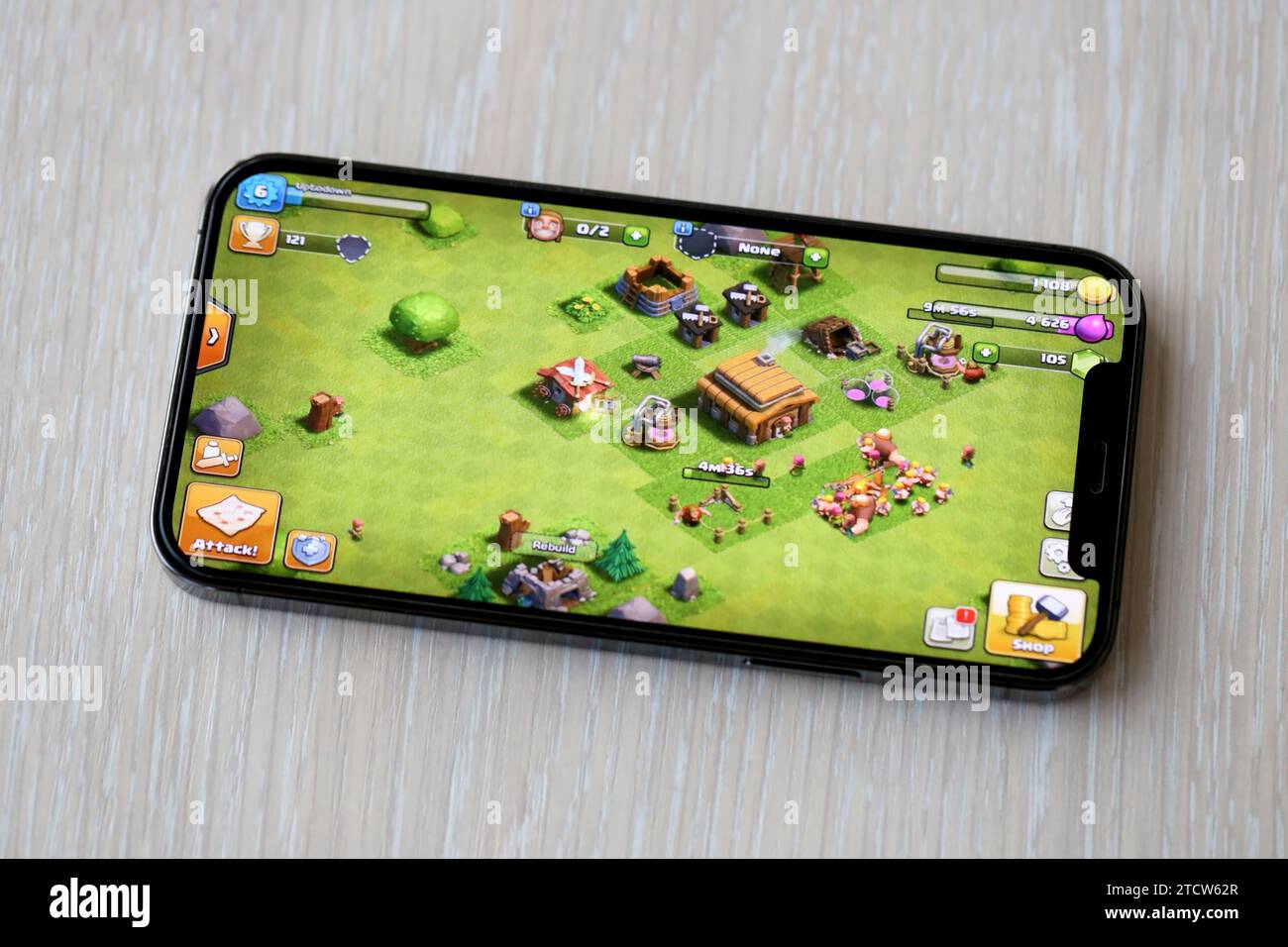 Clash of clans game hires stock photography and images Alamy