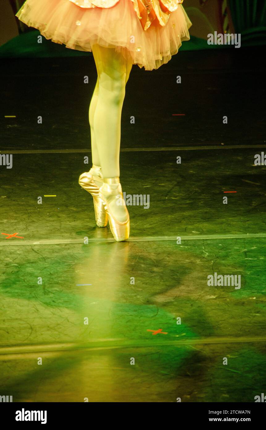 The feet of ballerinas Stock Photo Alamy