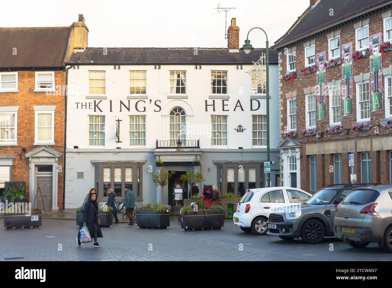 Town Centre, Beverley, East Yorkshire, mid December 2023 Stock Photo