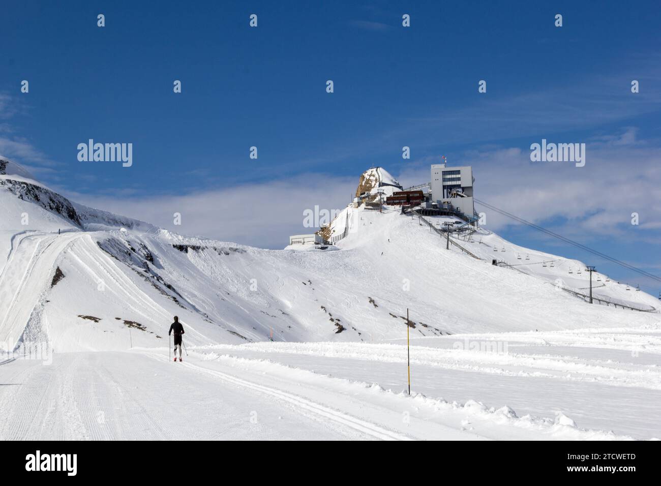 Col du Pillon, Switzerland - 09. October: Winter recreation place on ...
