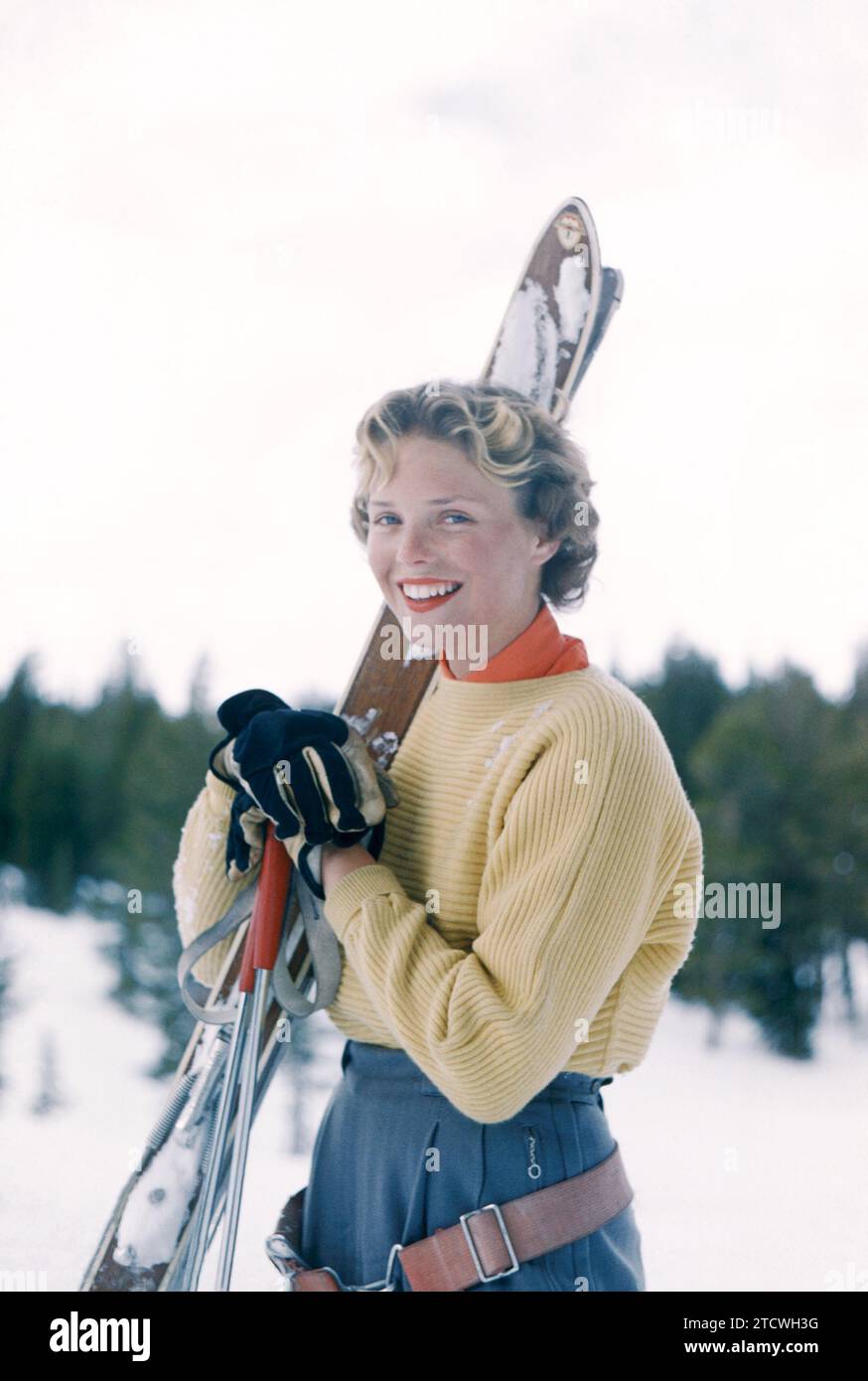 CA DECEMBER 27 Skiing Slalom Champion Jill Kinmont (1936(00)