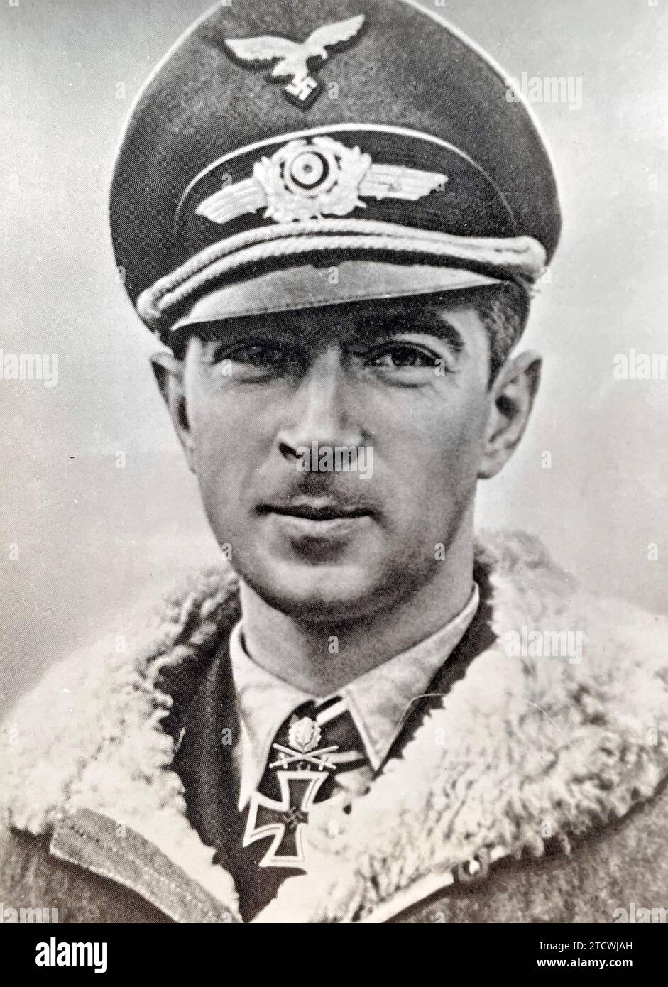 HANS-JOACHIM MARSEILLE (1919-1942) German Luftwaffe fighter pilot ace ...