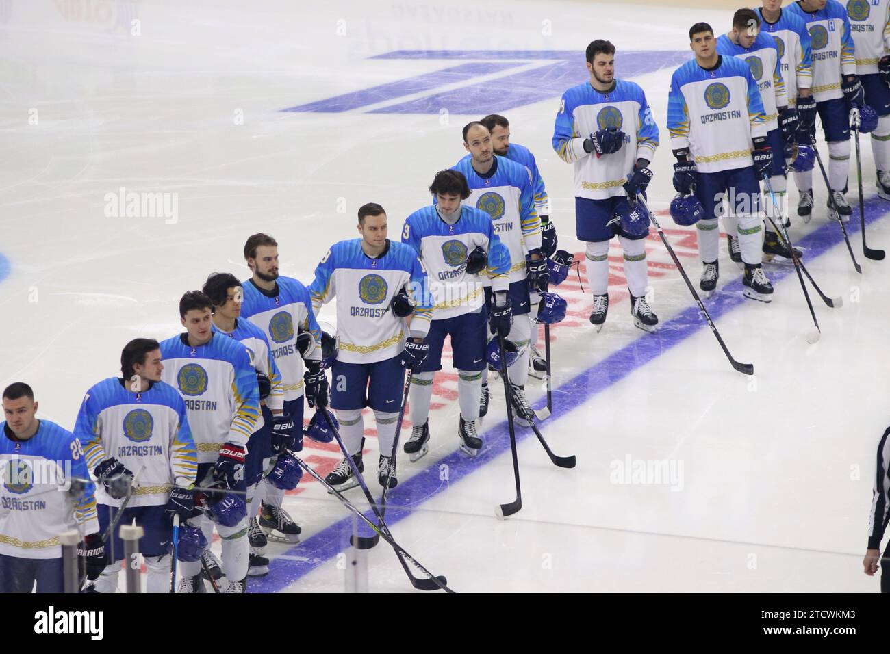 Saint Petersburg, Russia. 14th Dec, 2023. Kazakhstan national hockey