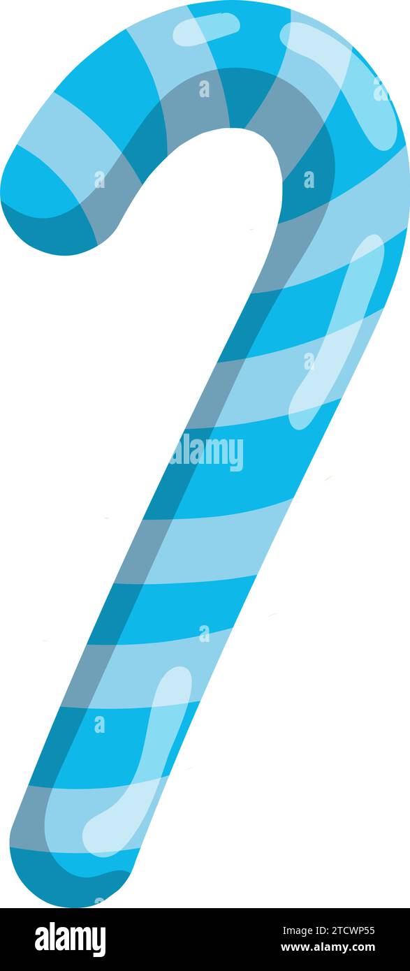 Colored christmas candy cane icon Vector Stock Vector Image & Art - Alamy