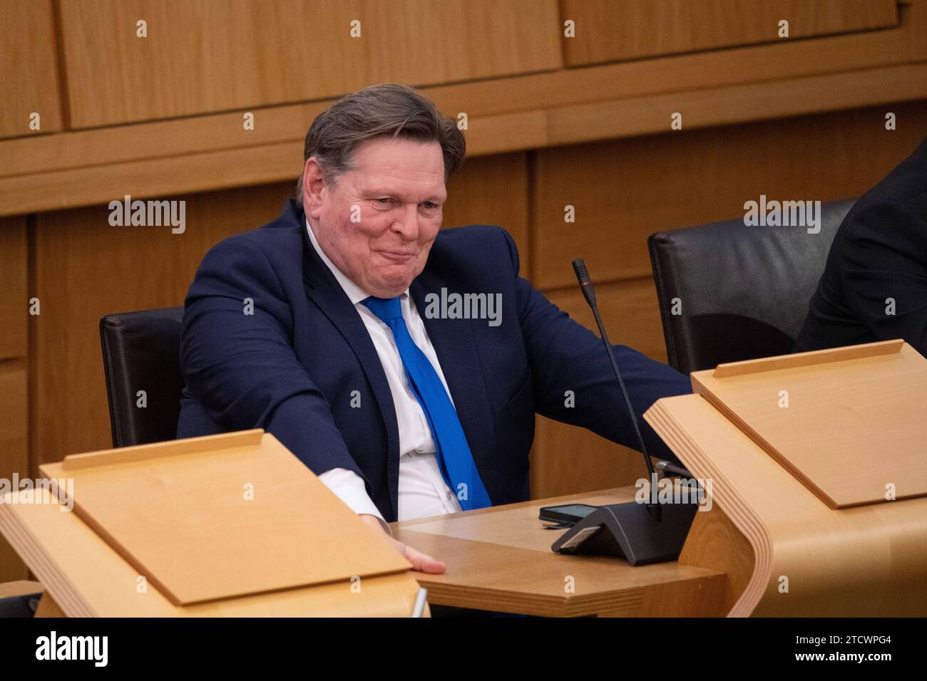 Edinburgh, Scotland, UK. 14th Dec, 2023. PICTURED: Stephen Kerr MSP