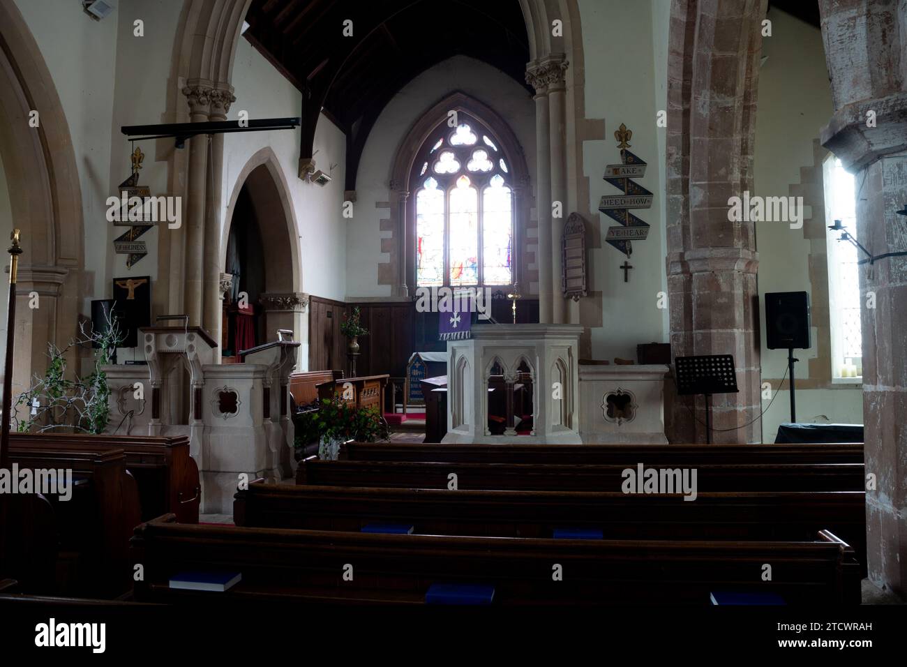 St. Esprit Church, Marton, Warwickshire, England, UK Stock Photo Alamy