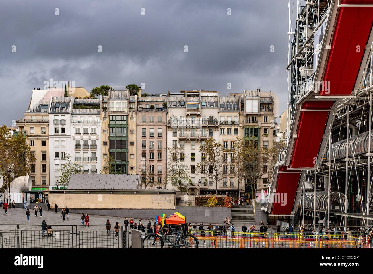 Centre Pompidou Stock Photo
