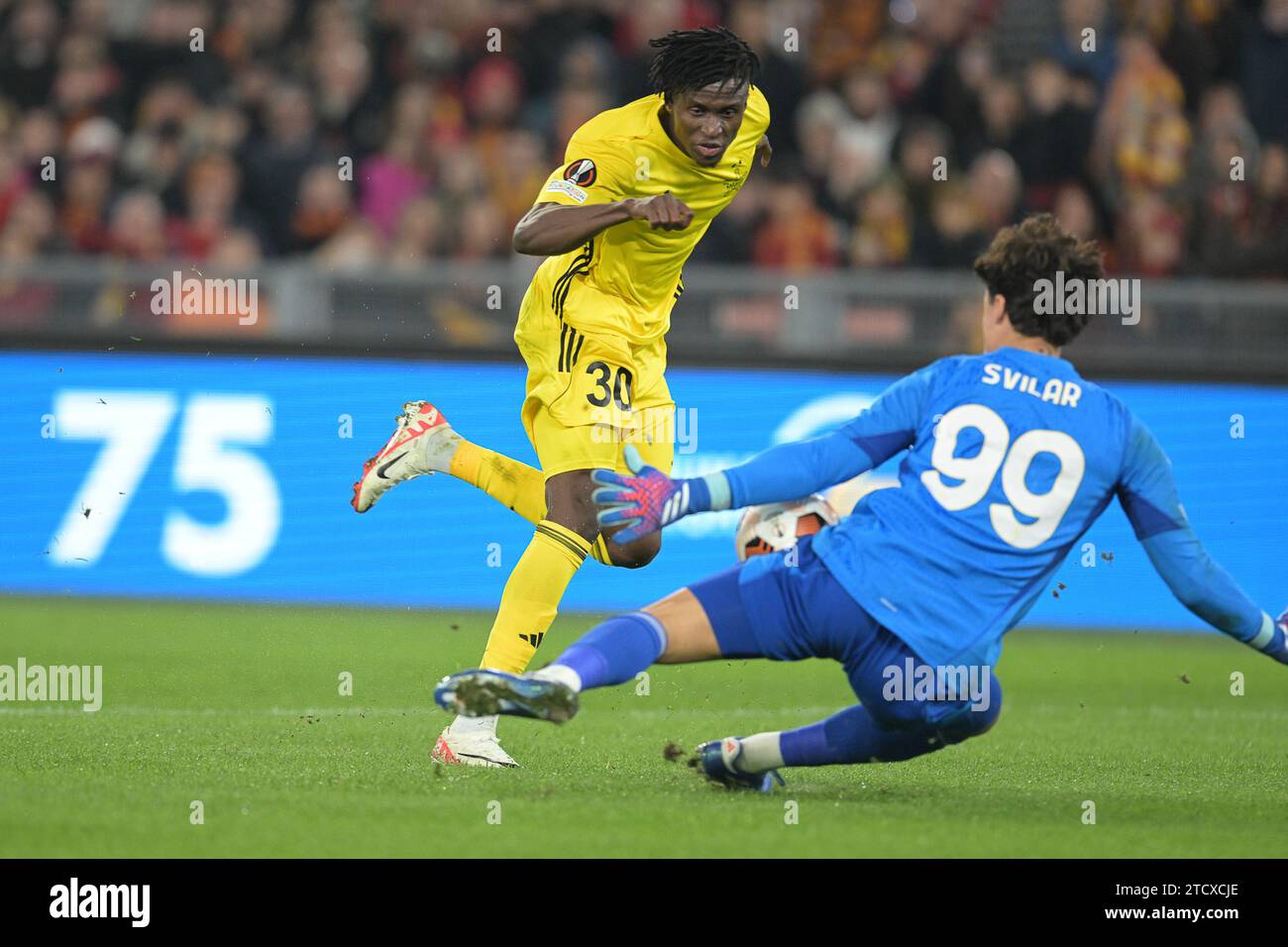 Stadio Olimpico, Rome, Italy. 14th Dec, 2023. Europa League Football ...