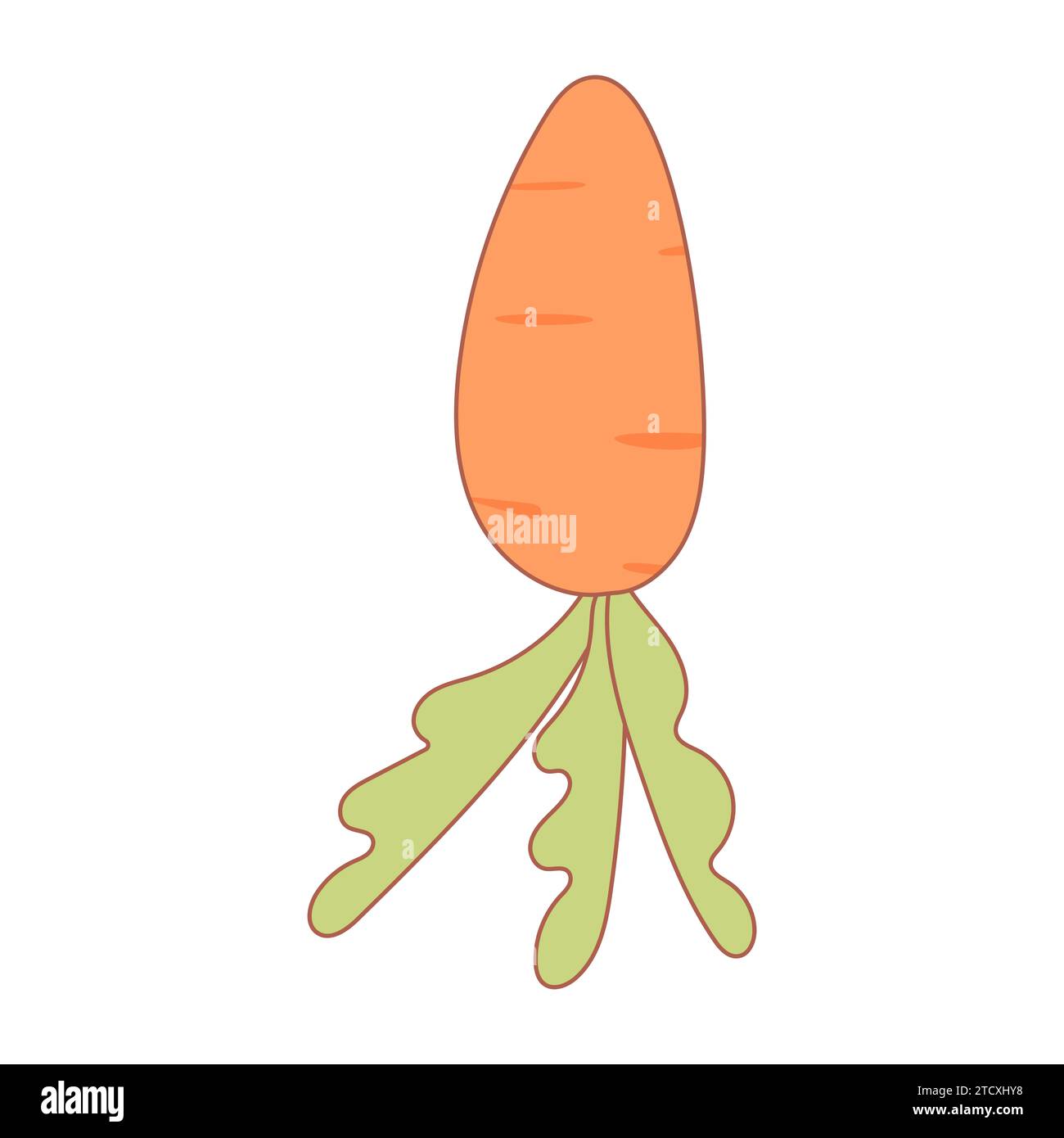easter carrot vegetable food colored icon element pattern textile background Stock Photo