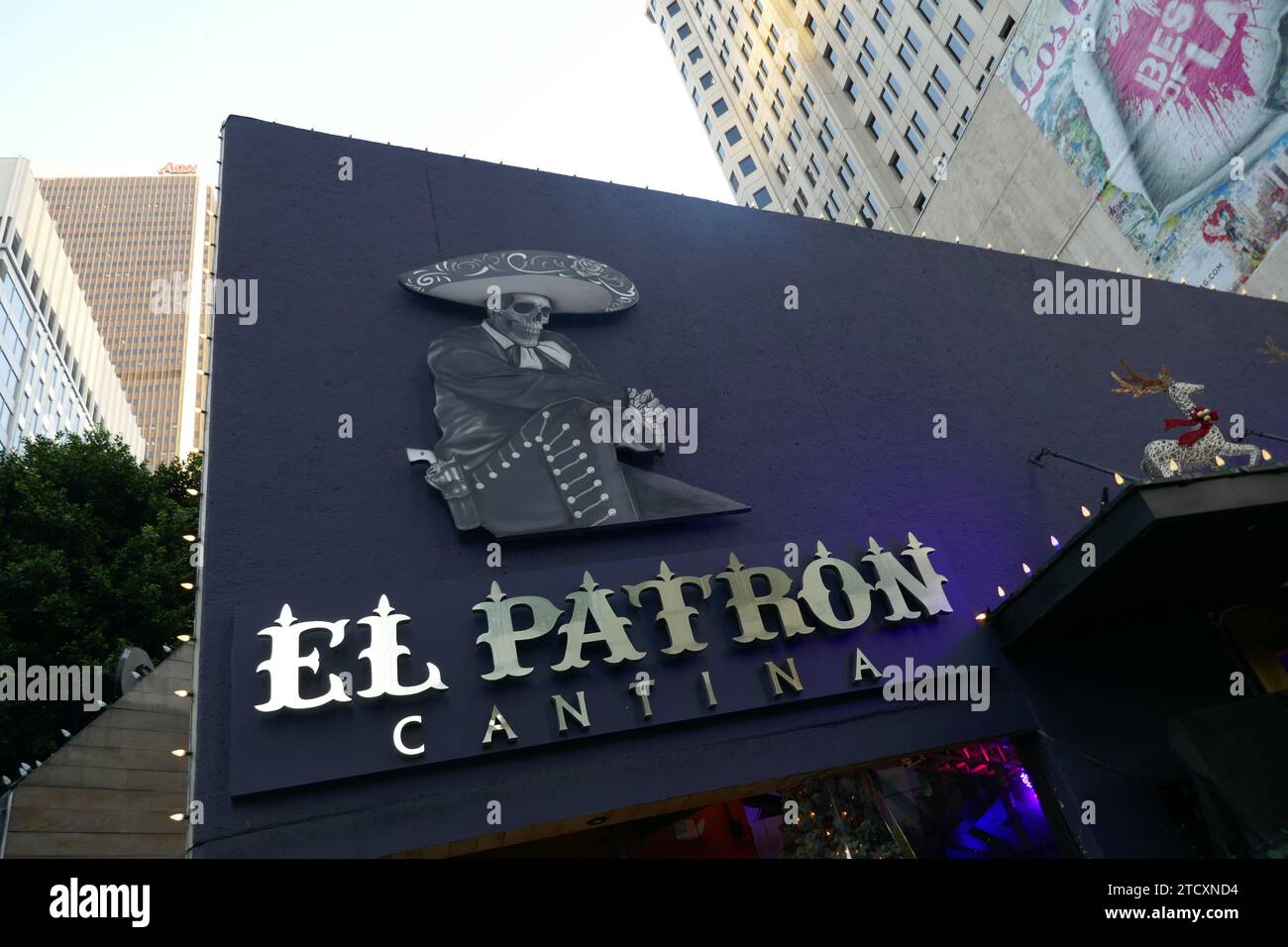 Los Angeles, California, USA 12th December 2023 El Patron Cantina in
