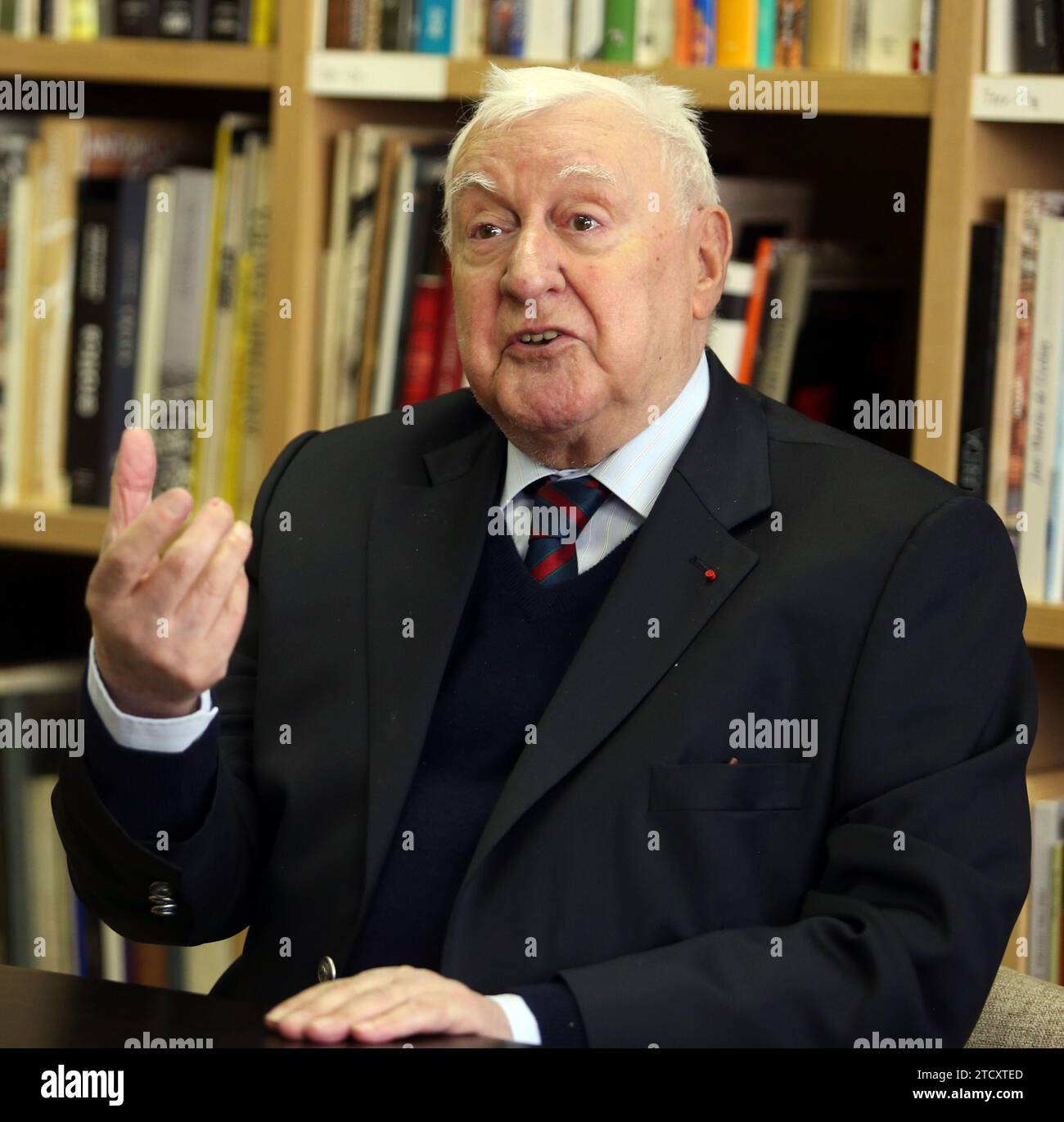 Madrid, 03/06/2014. Interview with Joseph Pérez, Historian. Photo ...