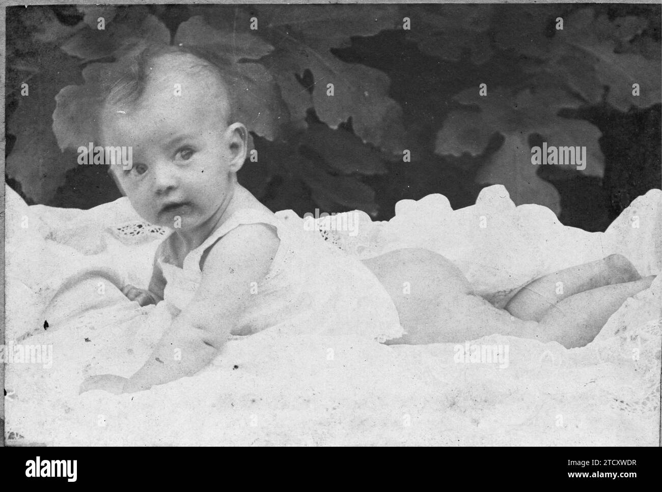 June 1919. Mingote at six and a half months old. Credit: Album / Archivo ABC Stock Photo