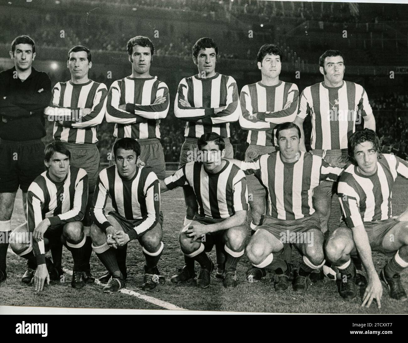 Madrid, 02/07/1921. Matchday 21 of the Football League of the 1970 ...