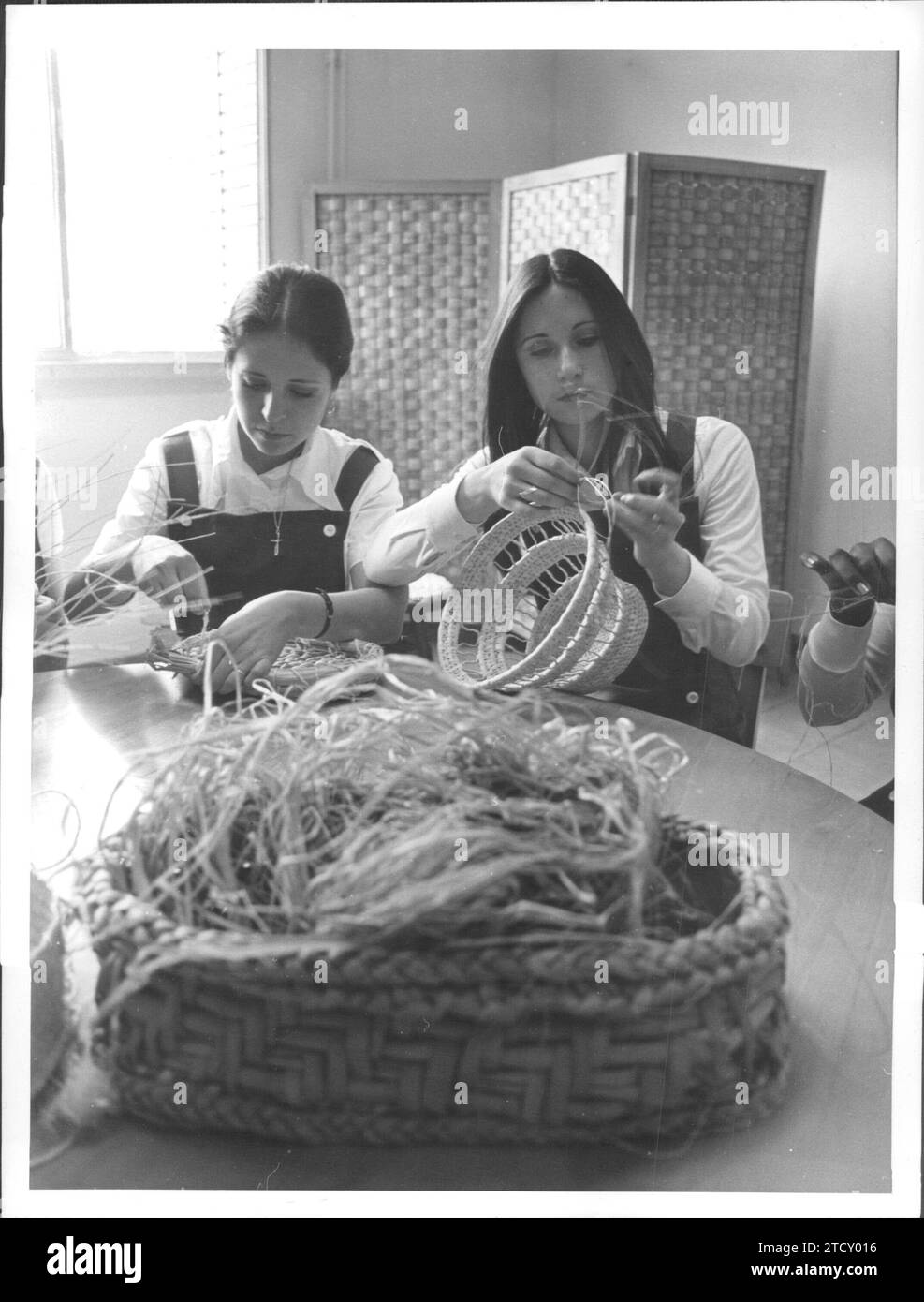 Black and 2024 white wicker baskets