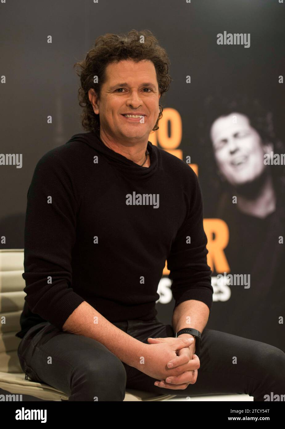 Madrid, 03/28/2017. Presentation of the new tour through Spain of the singer Carlos Vives. Photo: Inma Flores ARCHDC. Credit: Album / Archivo ABC / Inma Flores Stock Photo