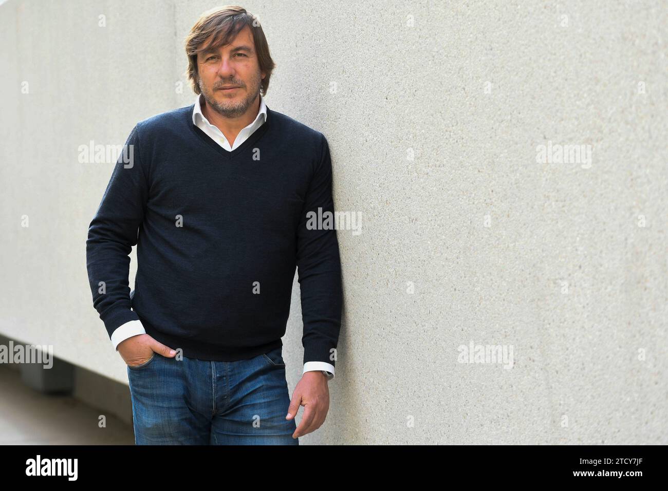 Madrid, 04/19/2017. Interview with former Real Madrid soccer player