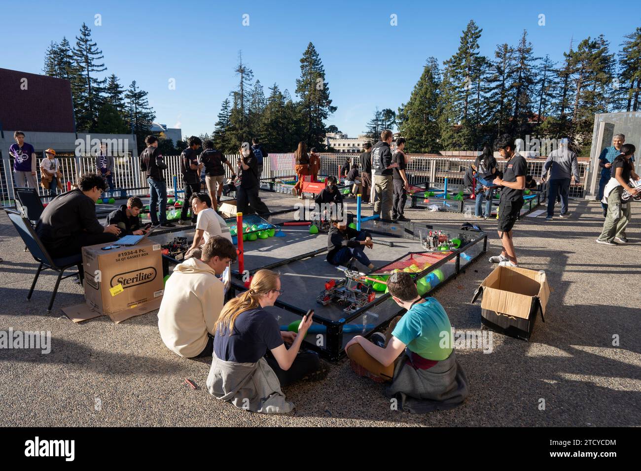 Outdoor event tech hi res stock photography and images Alamy