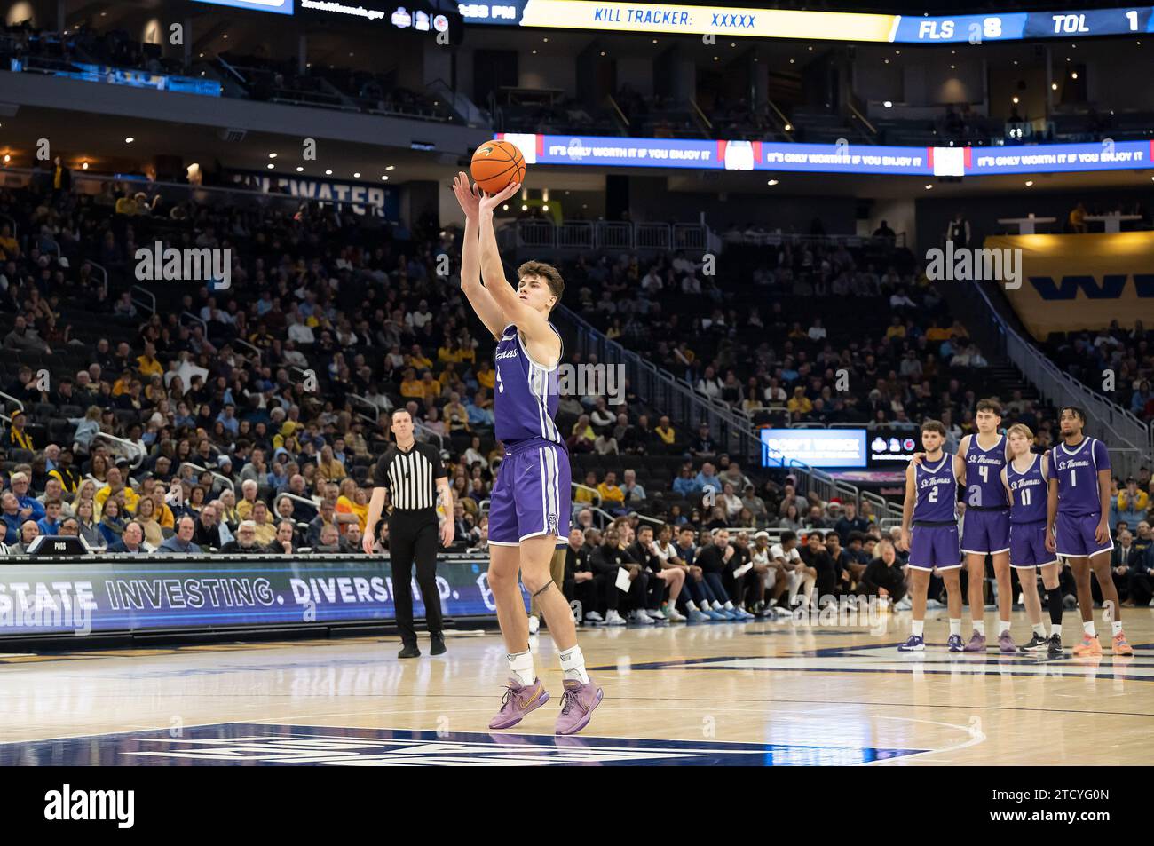 December 14, 2023 St. Thomas Minnesota Tommies forward Parker