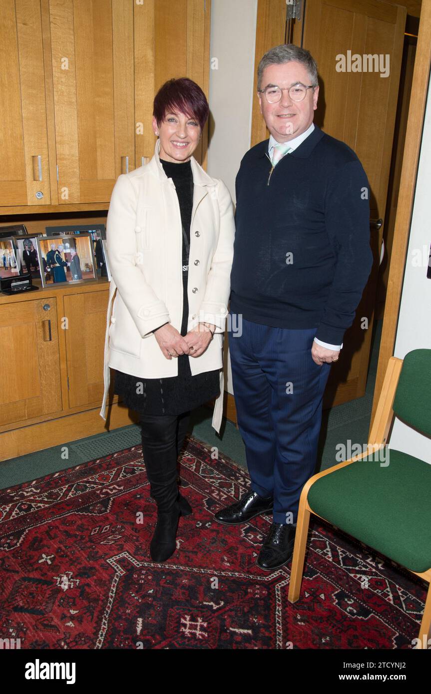 Dr Anna Kennedy OBE, Sir Robert Buckland, The team from AKO at