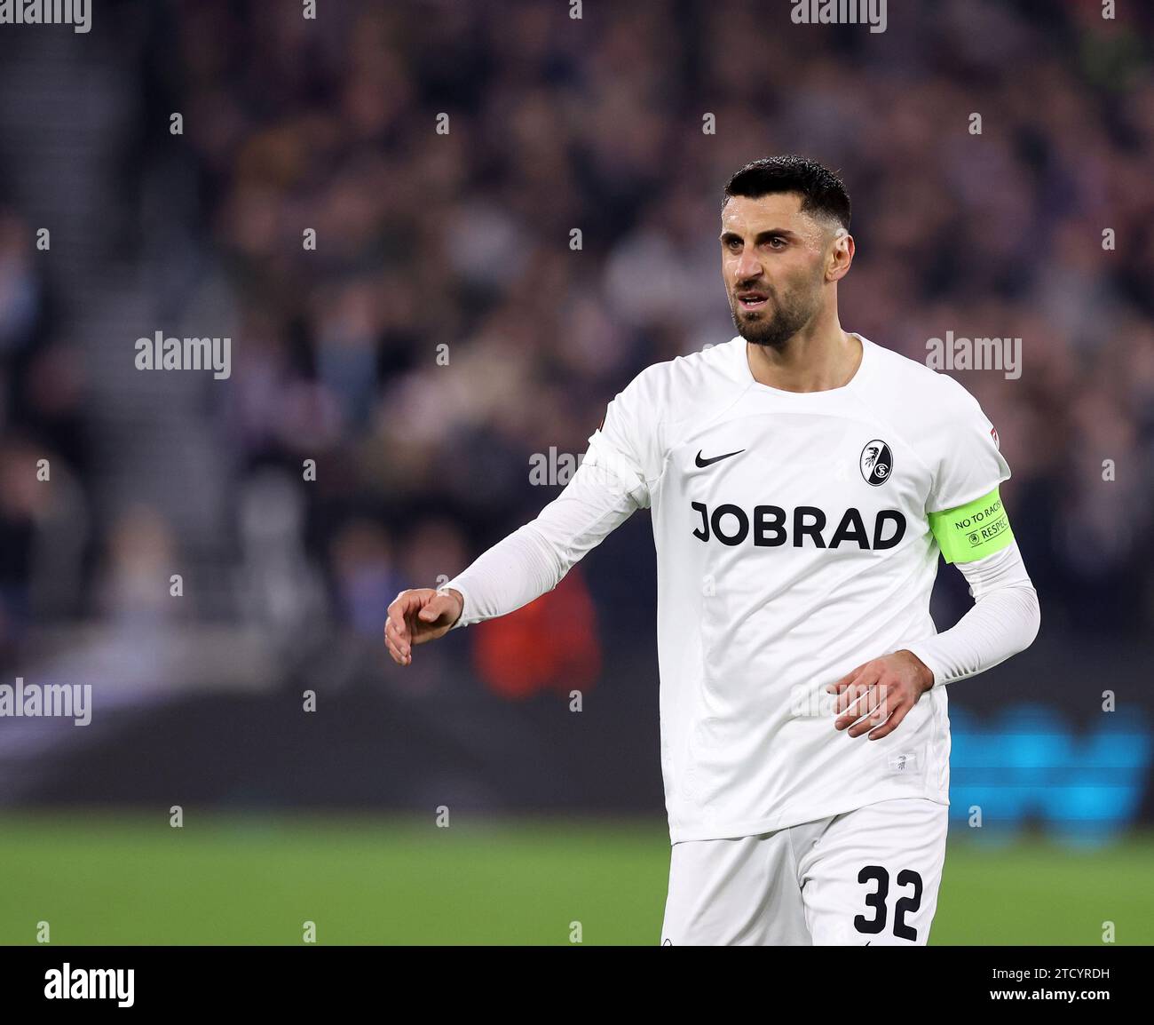 London, England, 14th December 2023. Vincenzo Grifo of SC Freiburg during the UEFA Europa League match at the London Stadium, London. Picture credit should read: David Klein / Sportimage Stock Photo