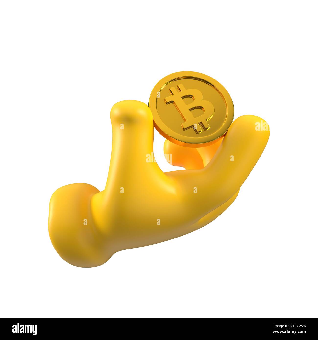Hand holding 3d hi-res stock photography and images - Alamy