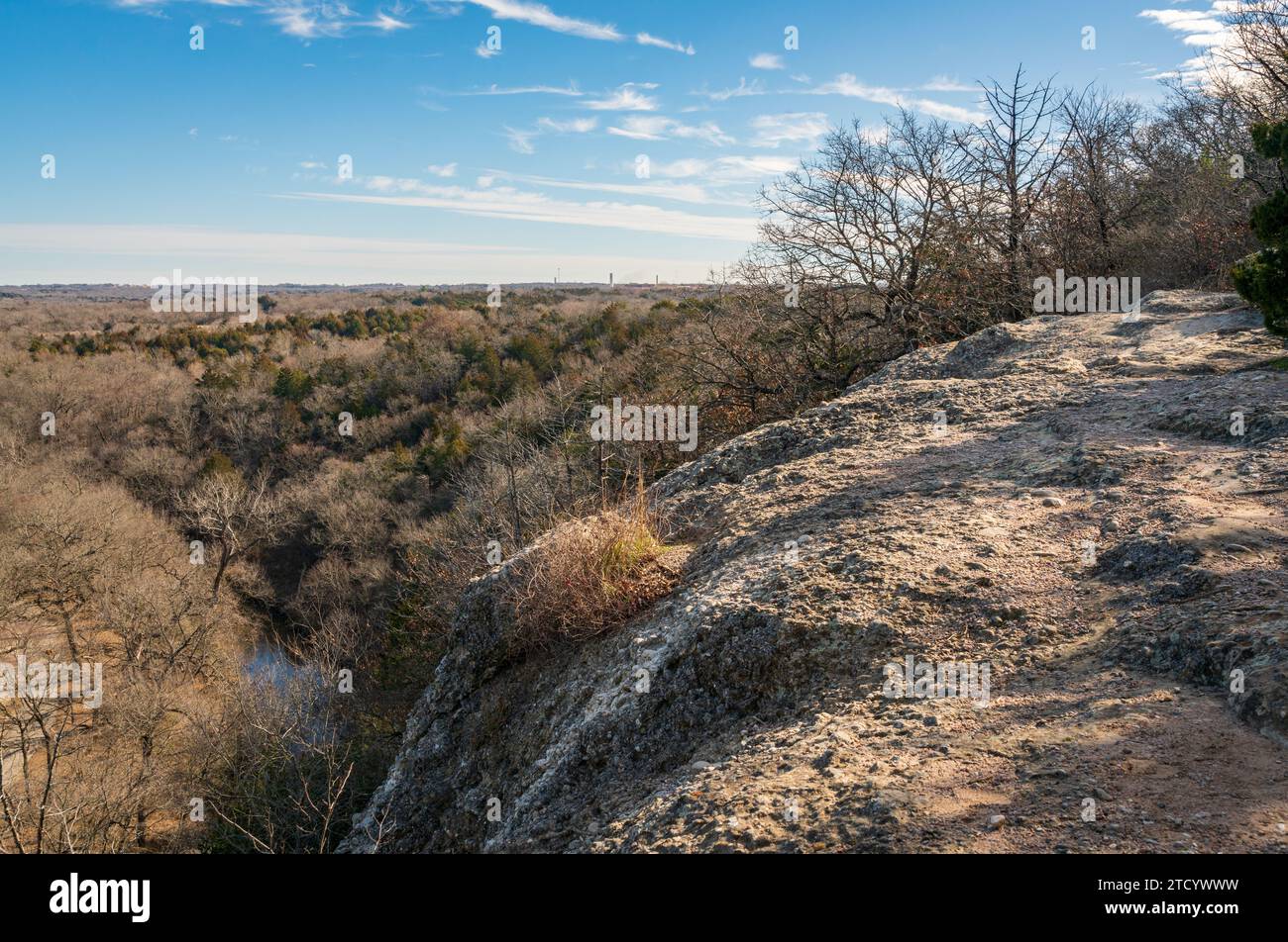 A Overlook At Chickasaw National Recreation Area In Sulphur, Oklahoma ...