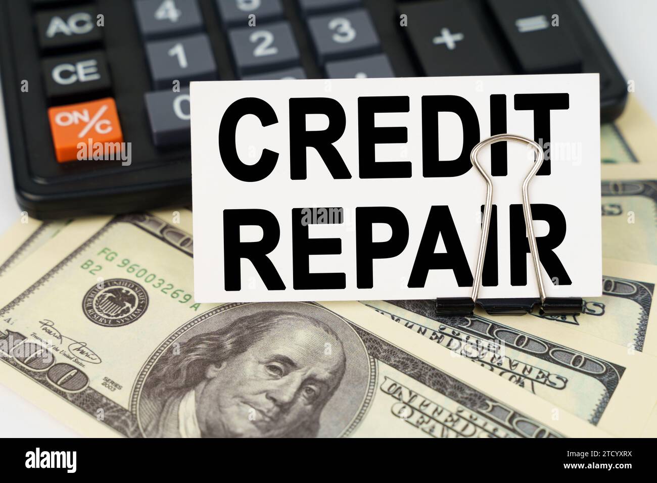 Credit repair hi-res stock photography and images - Alamy