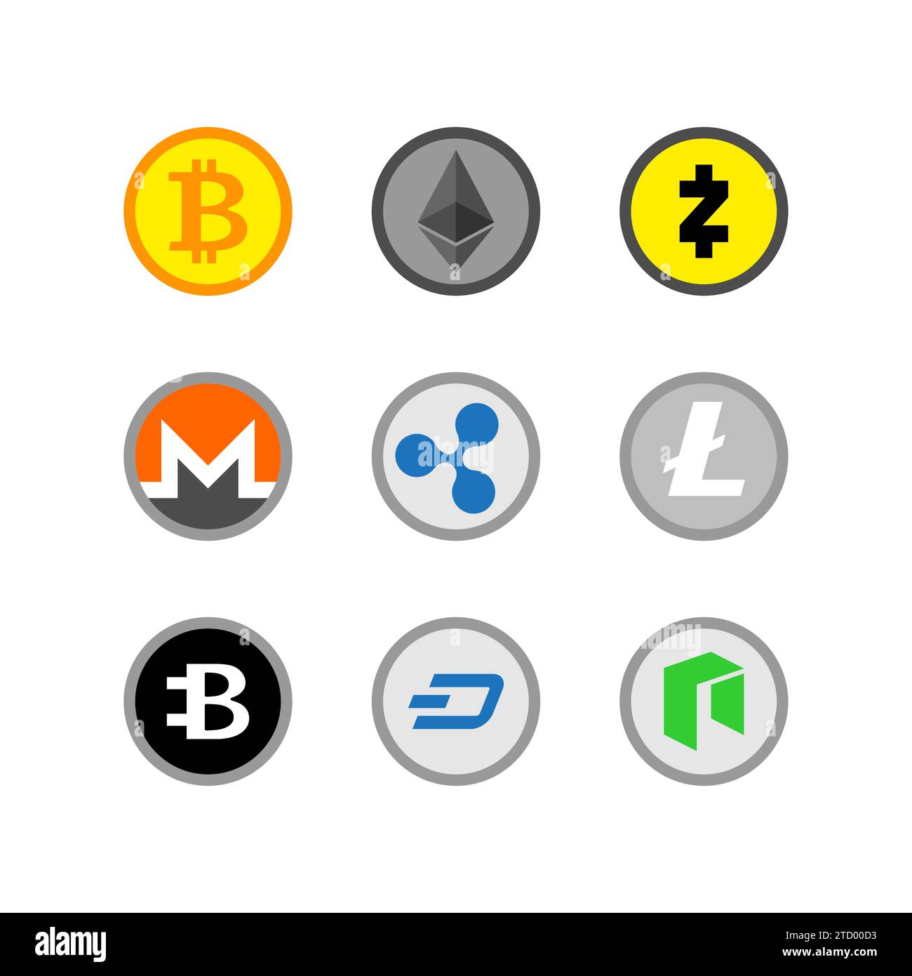 Monero vector vectors hi-res stock photography and images - Alamy