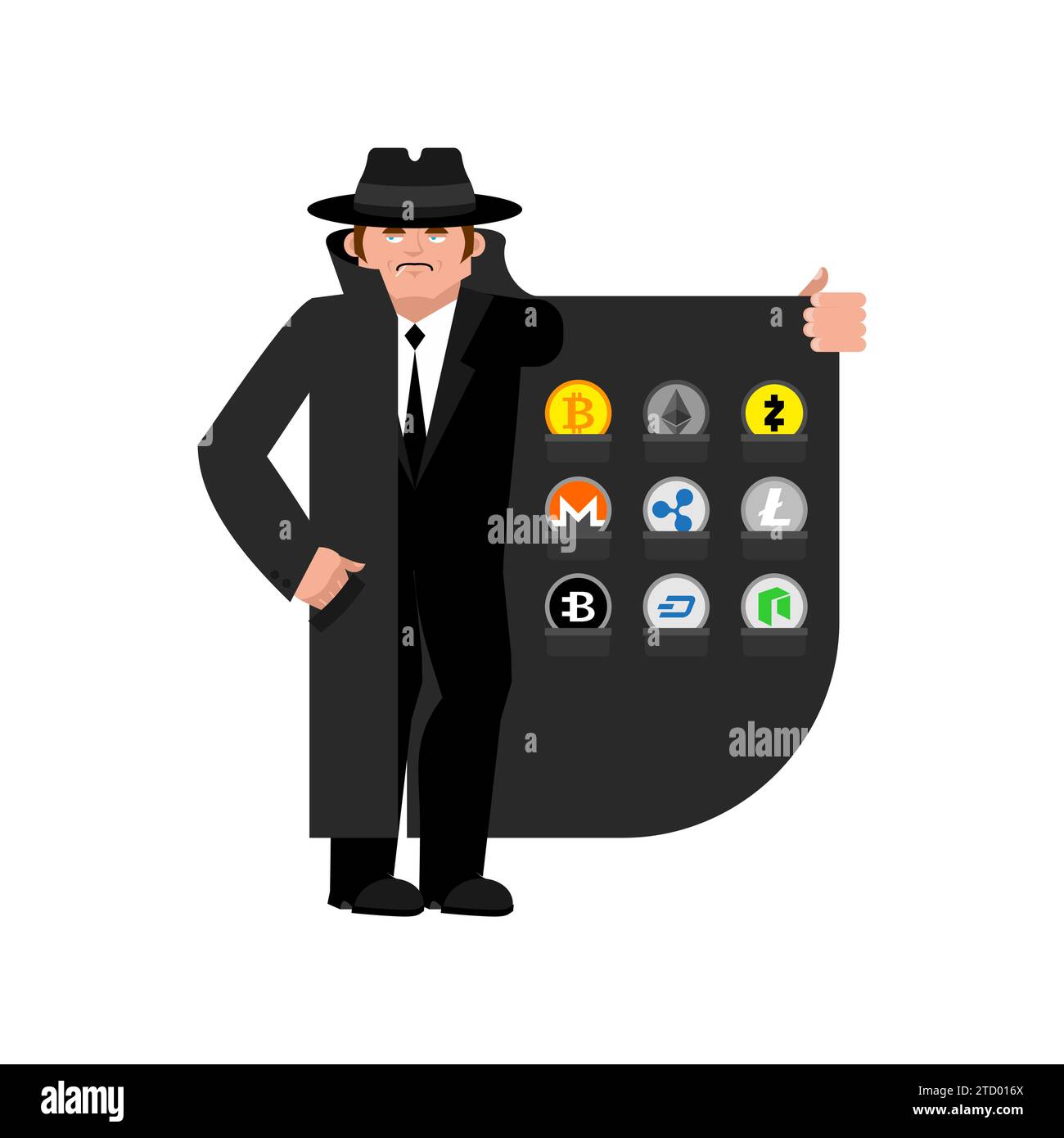 Bitcoin dealer Cut Out Stock Images & Pictures - Alamy