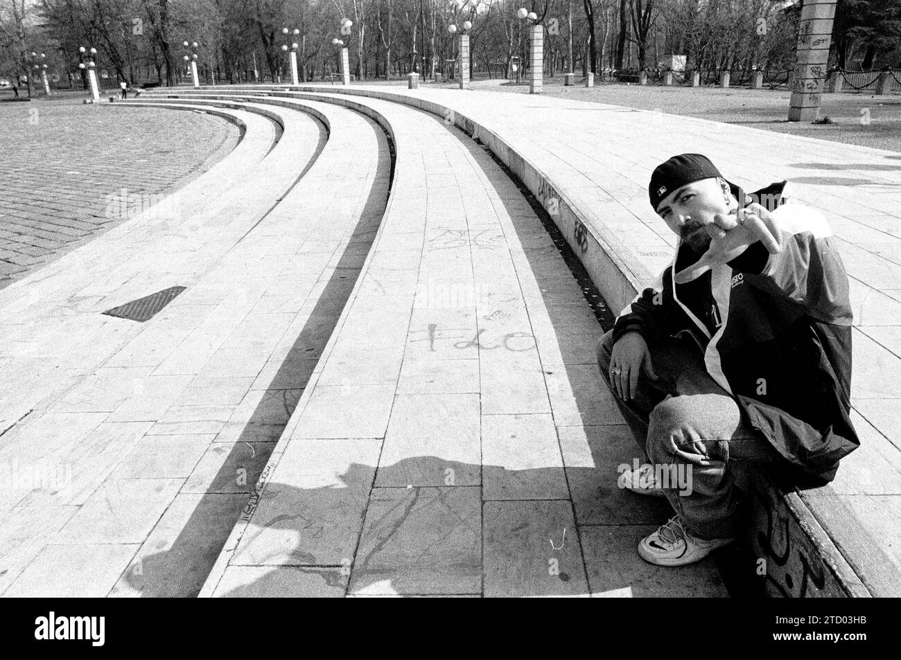 Milan Italy 19970620 Space One, photo session Stock Photo Alamy