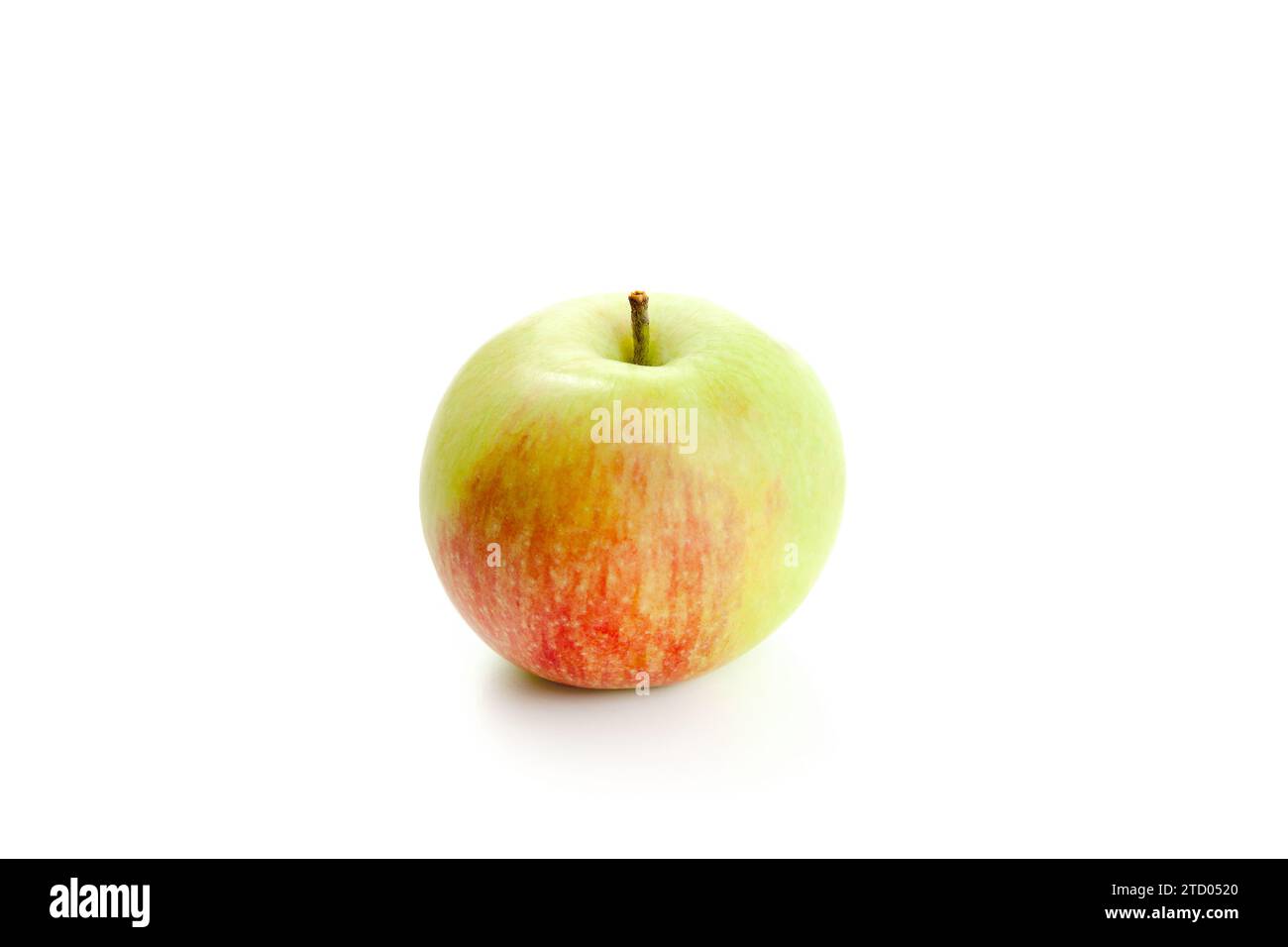 Fresh green apple isolated on white background with clipping path Stock ...
