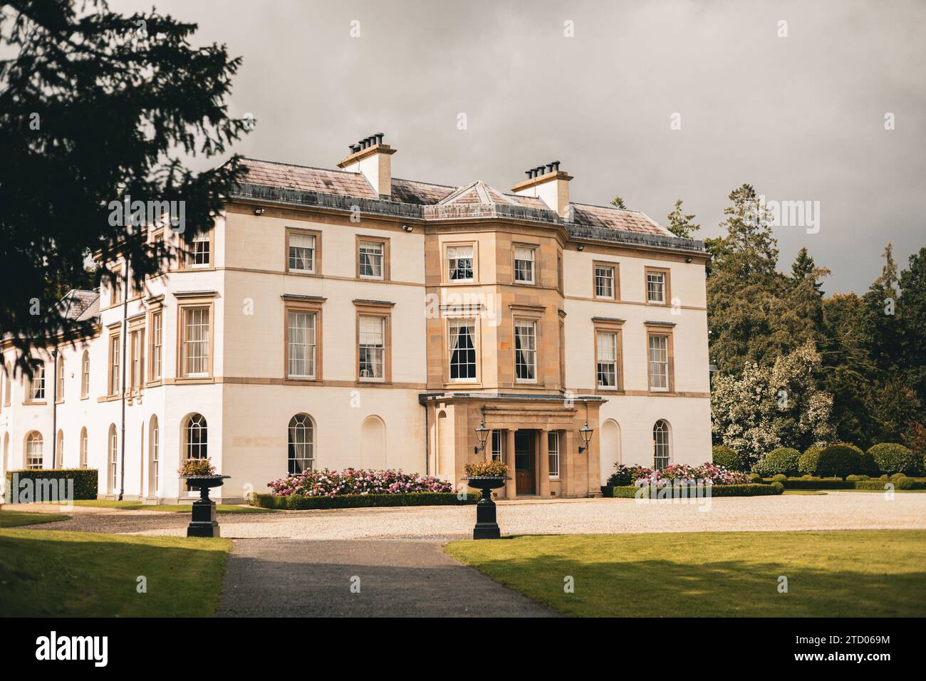 Stackallen House Irish victorian estate hi-res stock photography and images - Alamy