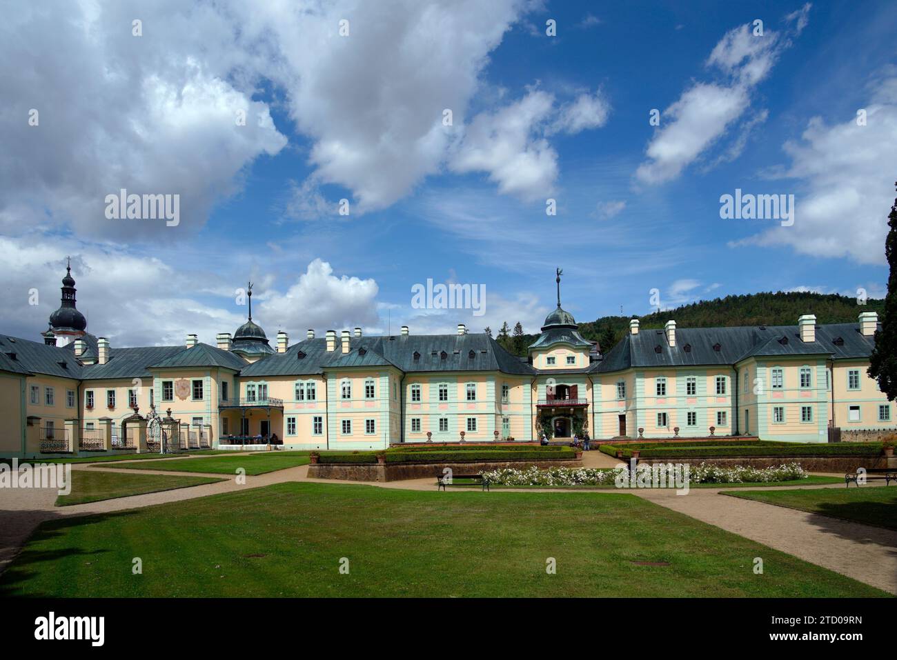 Castle,Manetin,Pilsen Region,Czech Republic Stock Photo