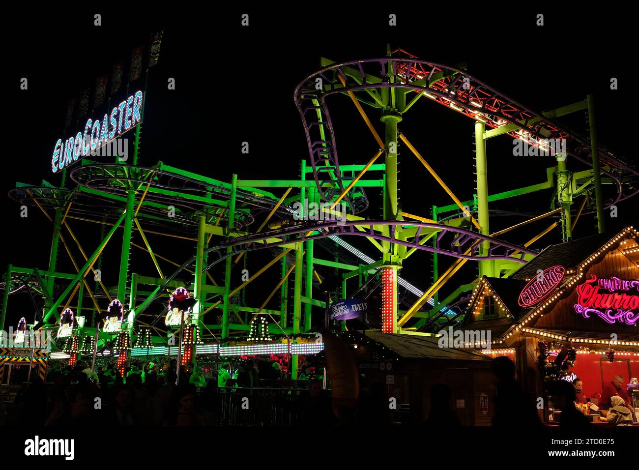 Creepy rollercoaster hi-res stock photography and images - Alamy