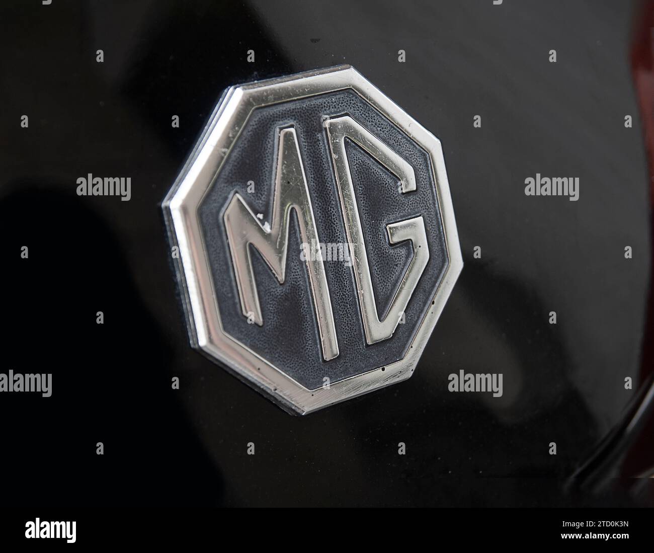 MG Metall Auto Kennzeichen Platte Morris Garagen Emblem An Britisch Flagge  Union