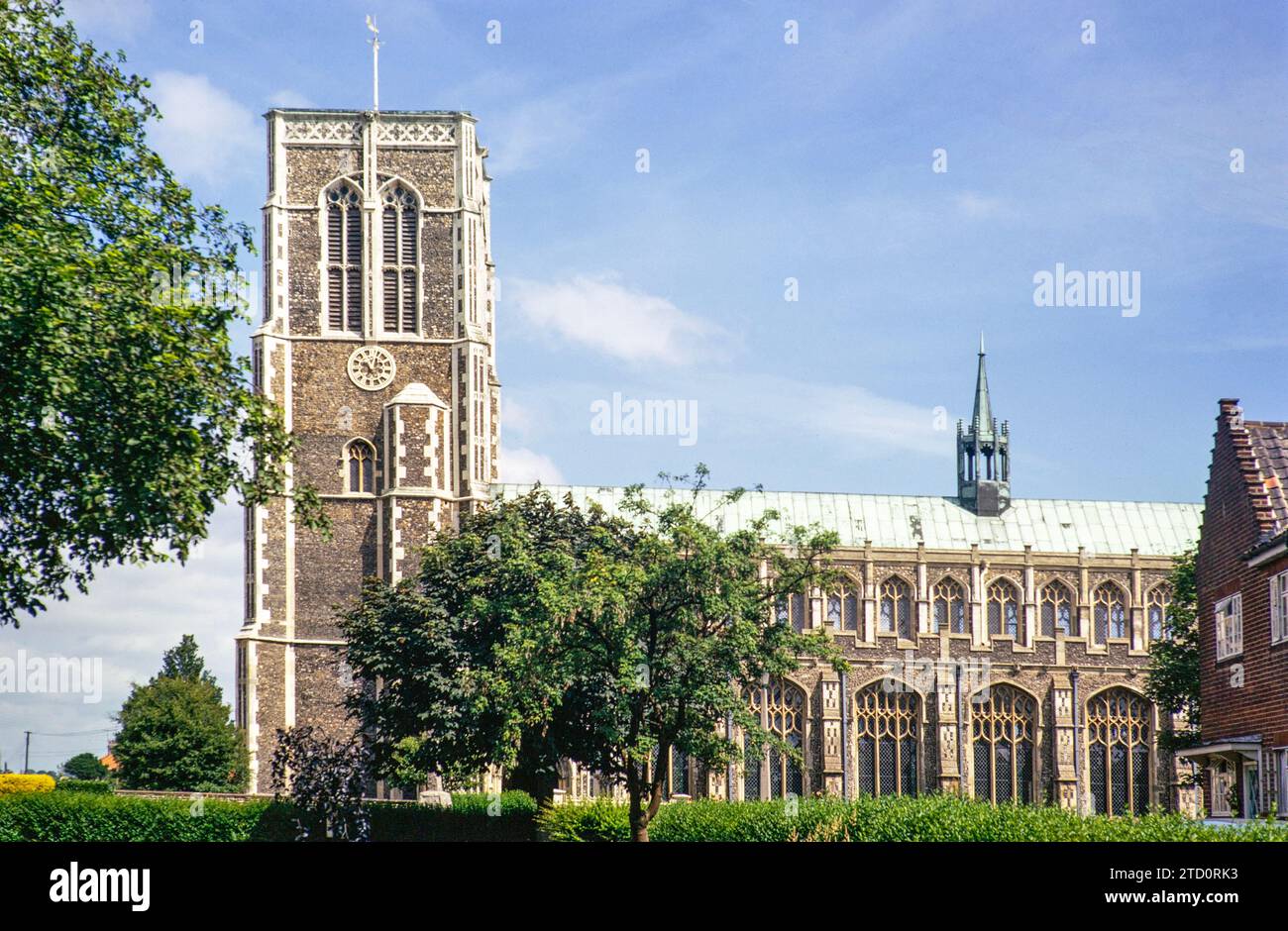Church of Saint Edmund King and Martyr, Southwold, Suffolk, England, UK July 1971 Stock Photo
